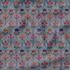 Digital Printed Pigeon Coloured Muslin Fabric