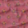 Digital Printed Dark Pink Coloured Muslin Fabric